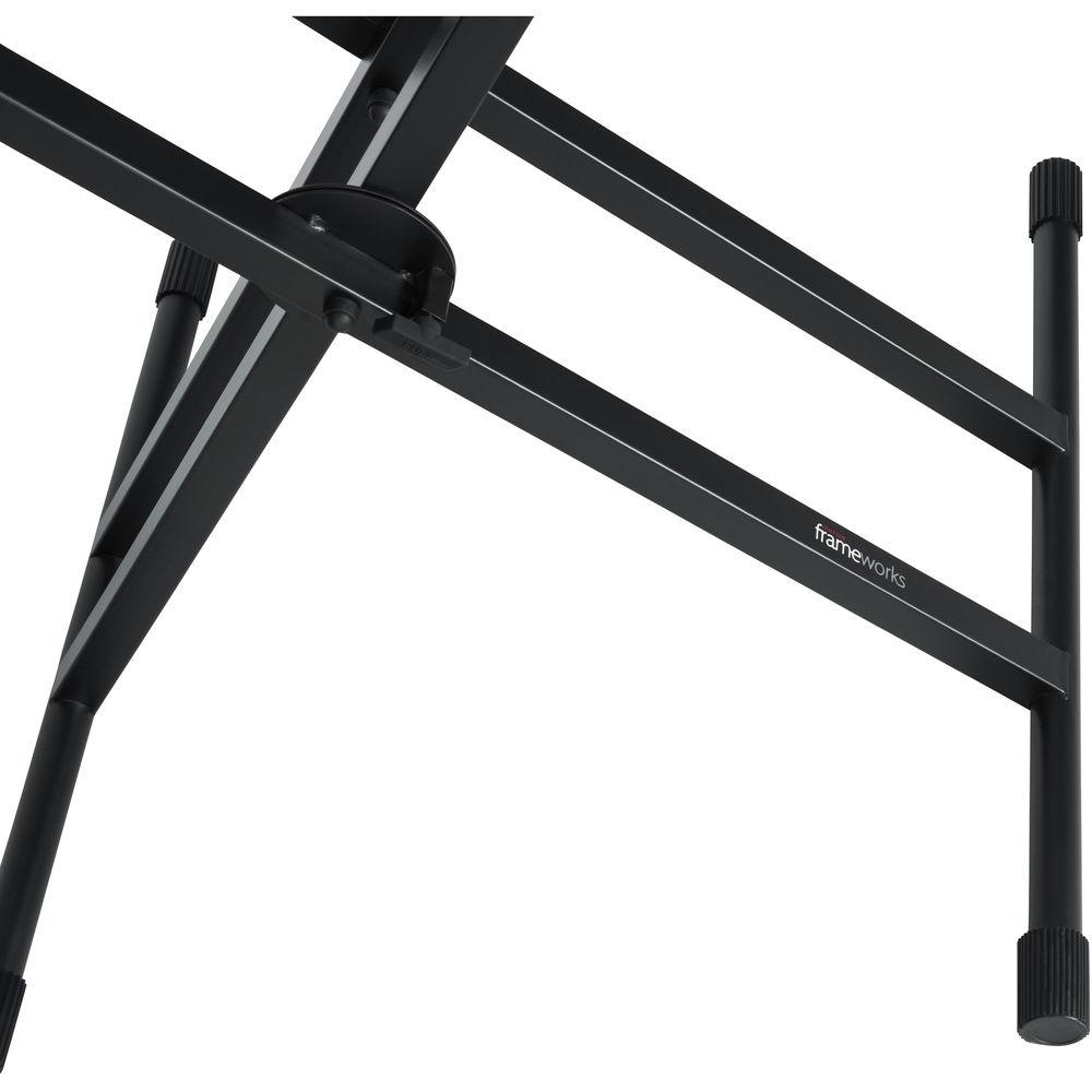 Gator Cases Frameworks Deluxe 2-Tier X-Style Keyboard Stand