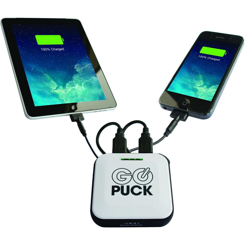 GO PUCK 5X 2-Port 6600mAh USB Charger, GO, PUCK, 5X, 2-Port, 6600mAh, USB, Charger
