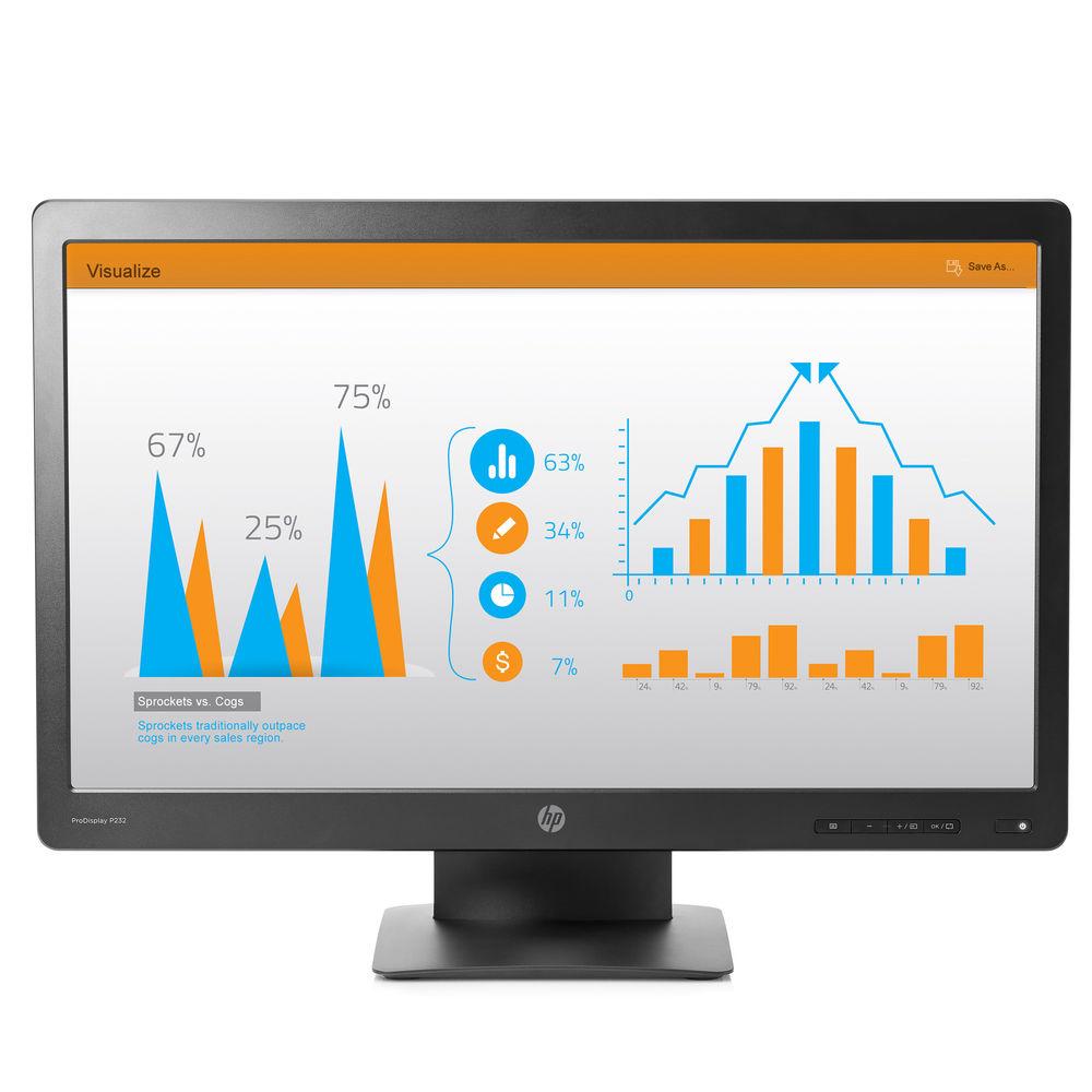 HP P232 23" Widescreen LED Backlit ProDisplay Monitor