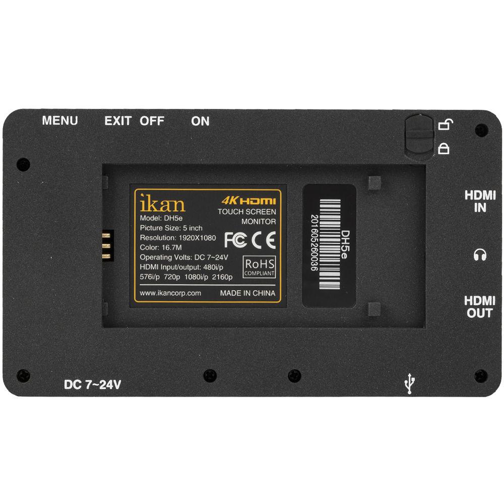 ikan DH5e 5" HDMI On-Camera Monitor