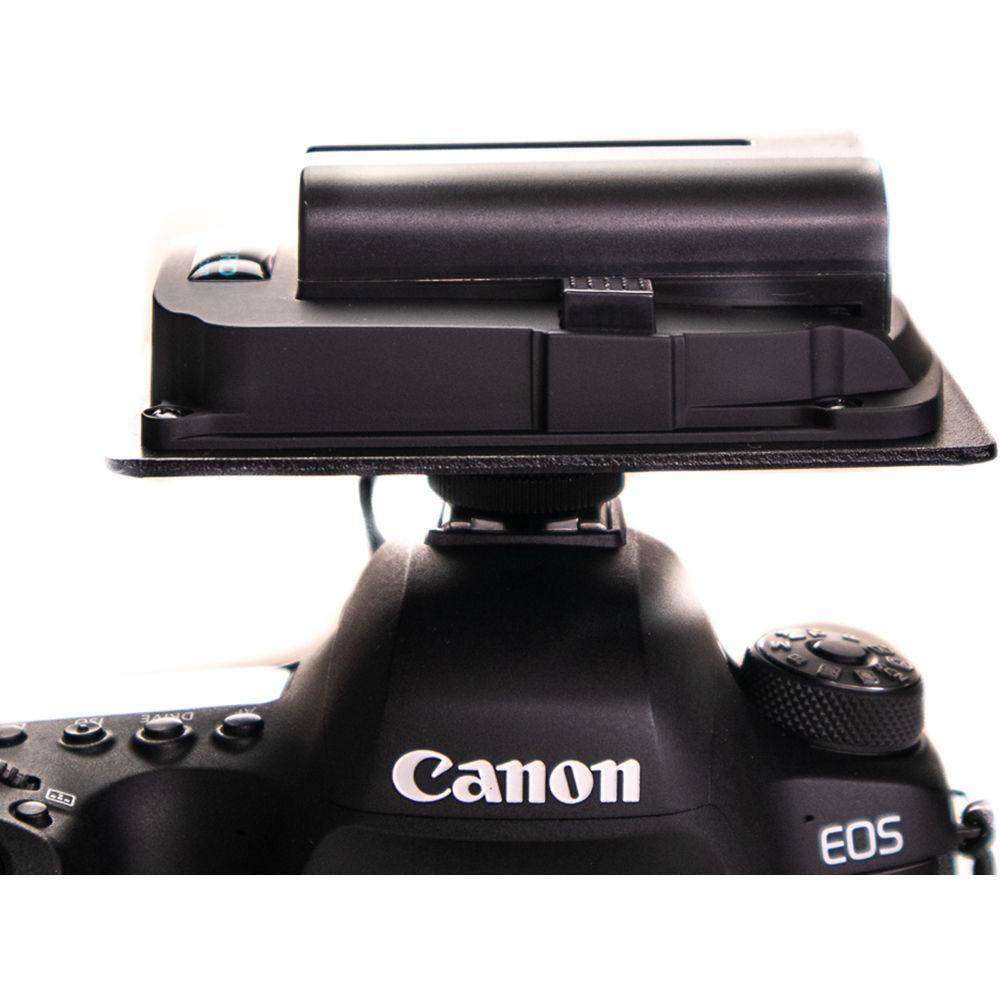 IndiPRO Tools Sony L-Series Battery Adapter Plate to Canon LP-E6 Dummy Battery