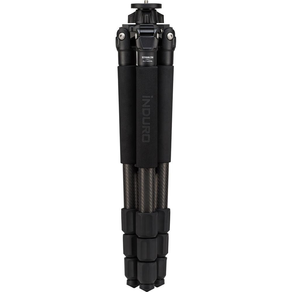 Induro CLT404L Classic Series 4 Stealth Carbon Fiber Tripod