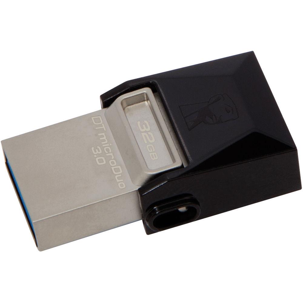 Kingston 32 DataTraveler microDuo USB 3.1 Gen 1 Flash Drive
