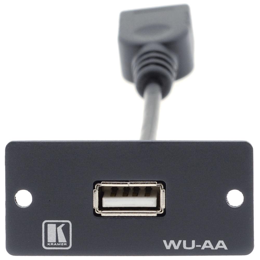 Kramer USB-A to USB-A Wall Plate Insert
