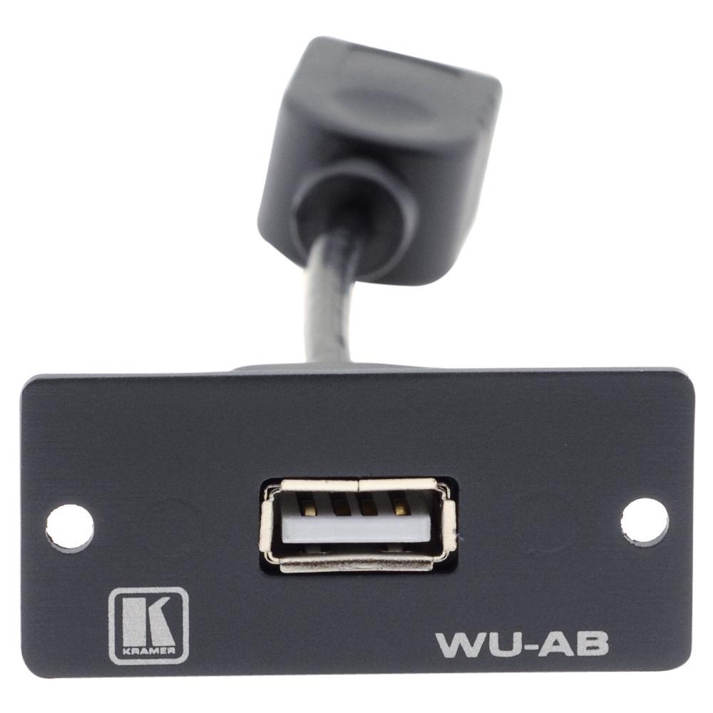 Kramer USB-A to USB-B Wall Plate Insert