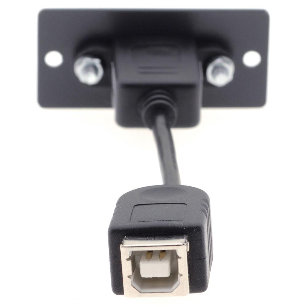 Kramer USB-A to USB-B Wall Plate Insert