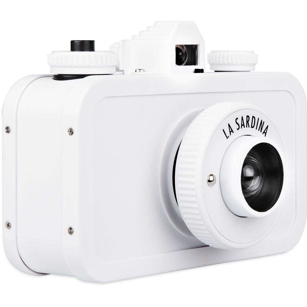Lomography La Sardina DIY White Edition Camera with Flash