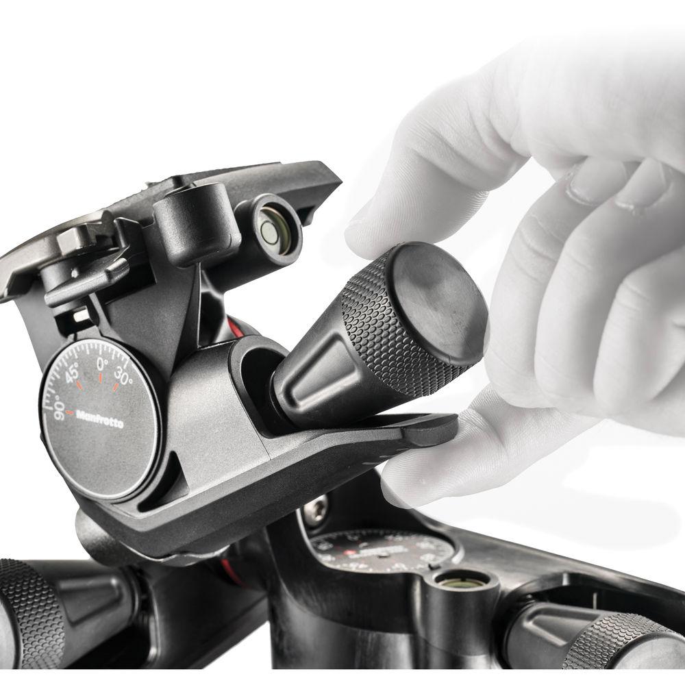 Manfrotto XPRO 3-Way, Geared Pan-and-Tilt Head with 200PL-14 Quick Release Plate