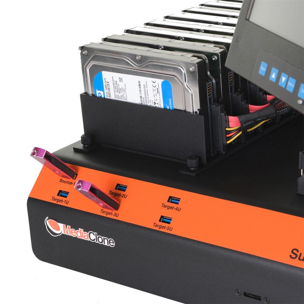 MediaClone SuperCopier Desktop Hard Drive Duplicator Unit