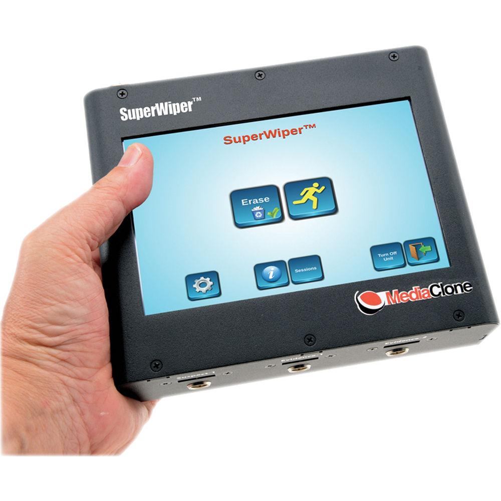 MediaClone Superwiper 7 Portable Secure Hard Drive Eraser