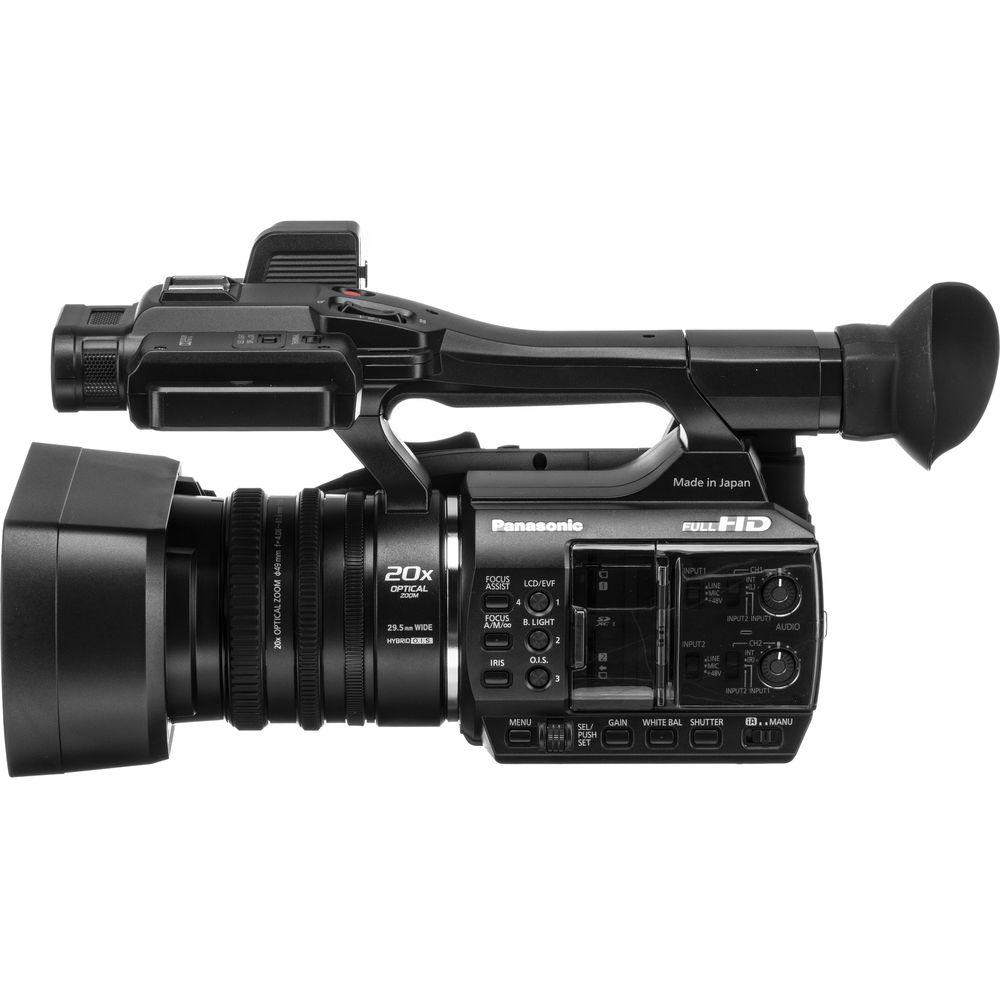 Panasonic AG-AC30 Full HD Camcorder with Touch Panel LCD Screen & Built-In LED Light