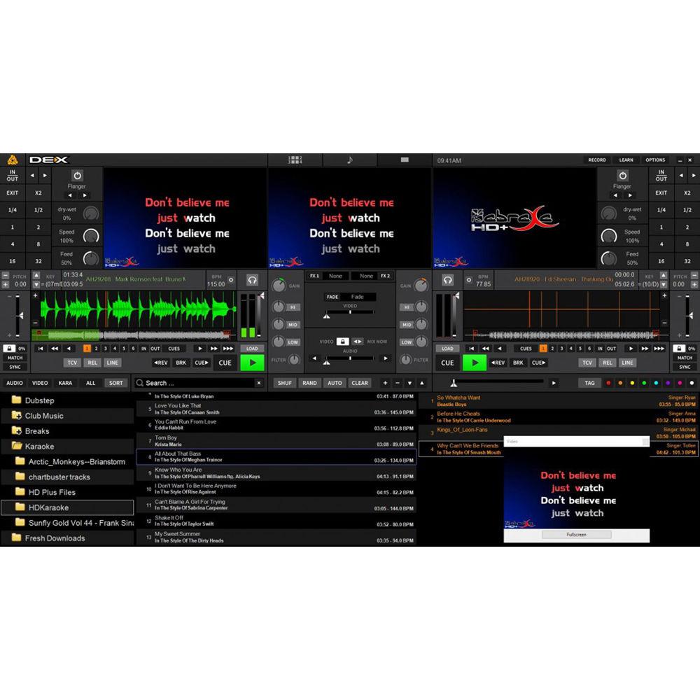 PCDJ DEX 3 Digital DJ Software