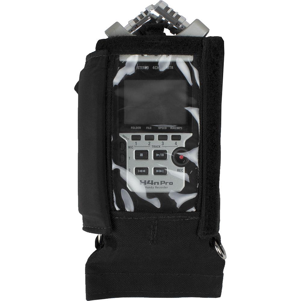 Porta Brace Protective Custom Case with Display Window for Zoom H4n Pro Recorder