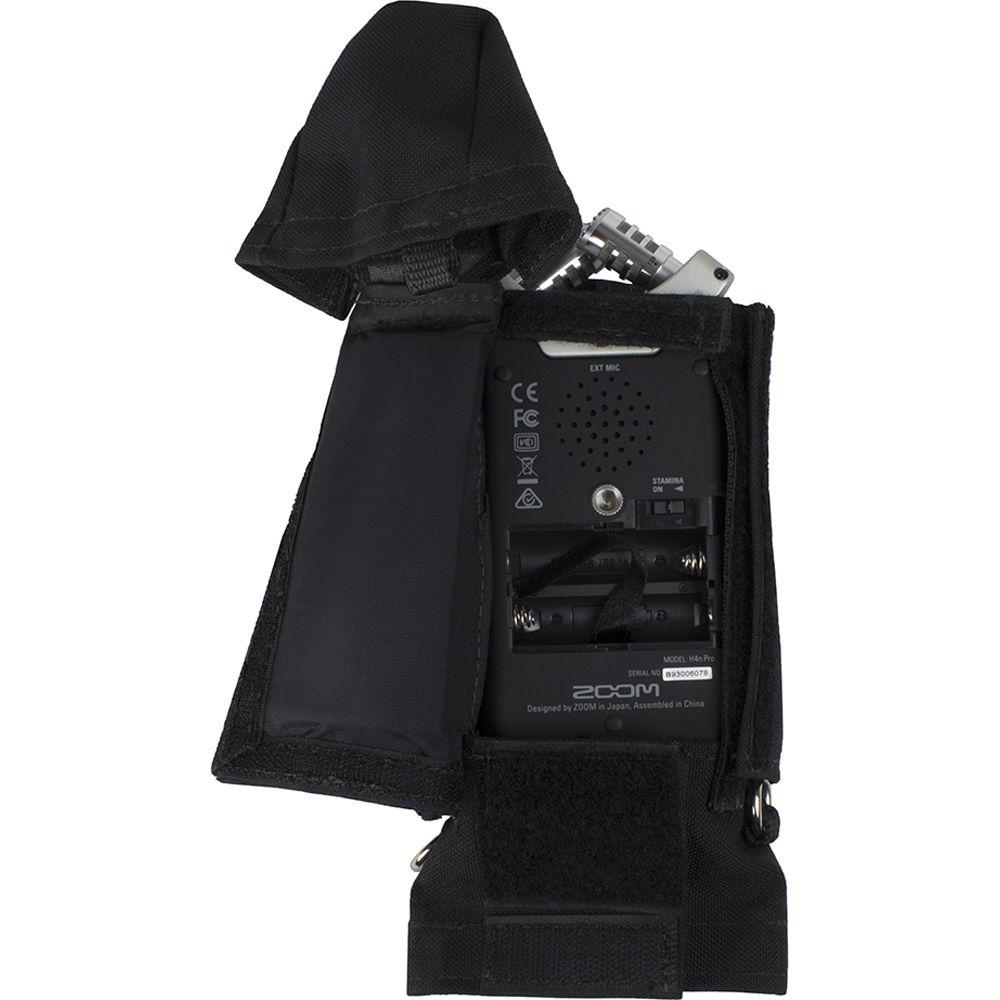 Porta Brace Protective Custom Case with Display Window for Zoom H4n Pro Recorder