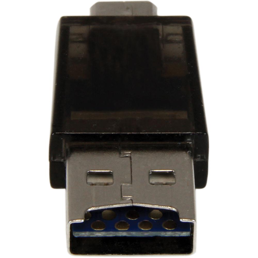 StarTech microSD to Micro-USB USB OTG Adaptor Card Reader