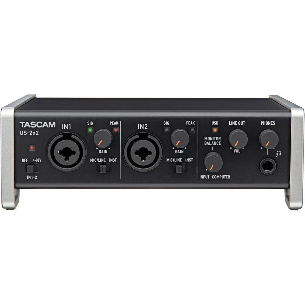 Tascam US-2x2 2-Channel USB Audio Interface