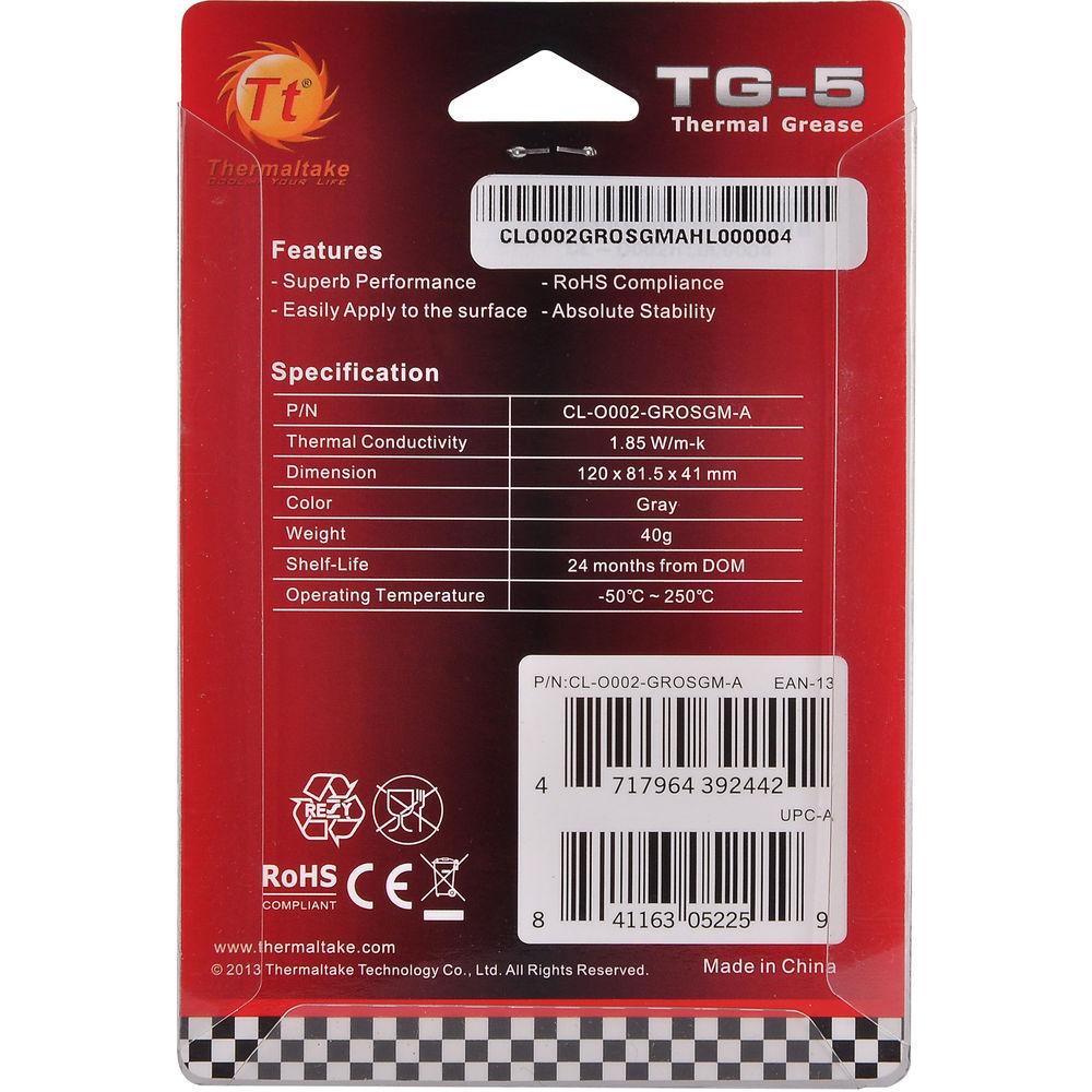 Thermaltake TG-5 Thermal Grease with Applicator