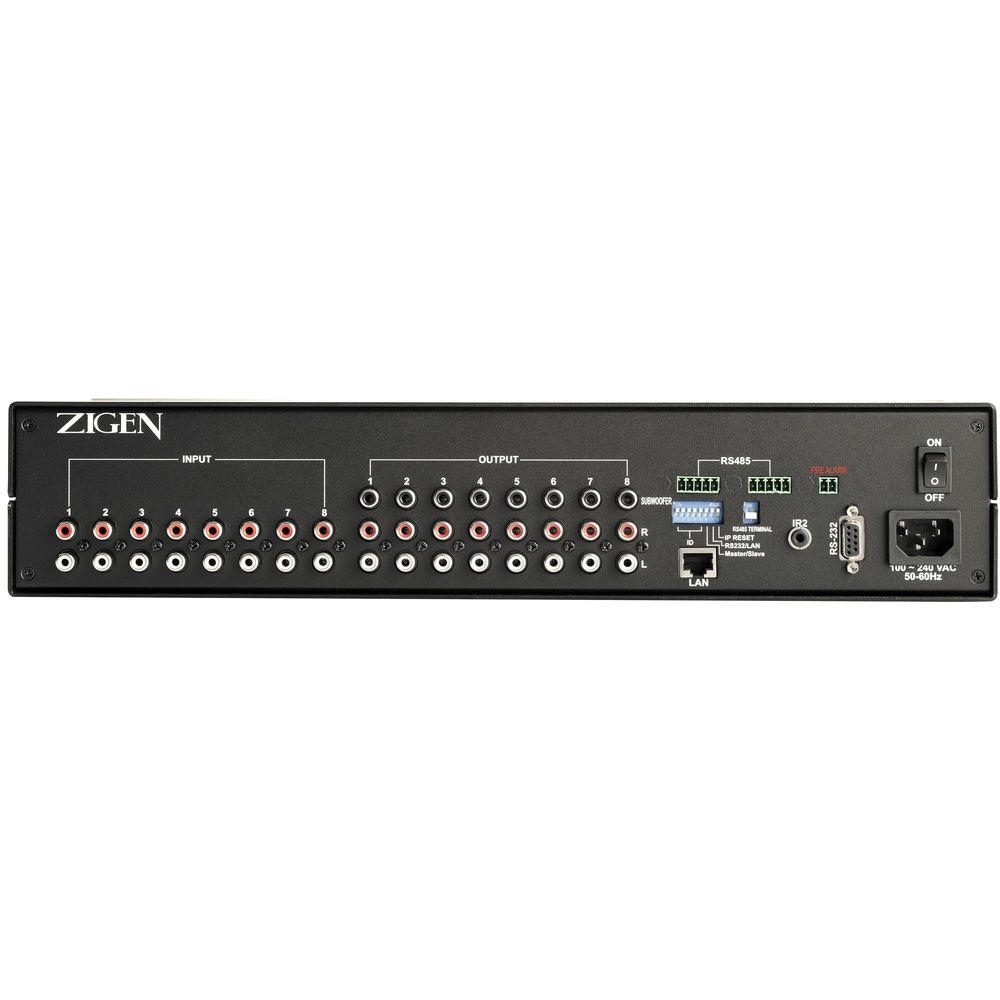 Zigen AX-88 8 x 8 Audio Matrix Switcher