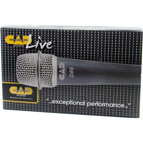 CAD CADLive D89 Supercardioid Dynamic Handheld Microphone