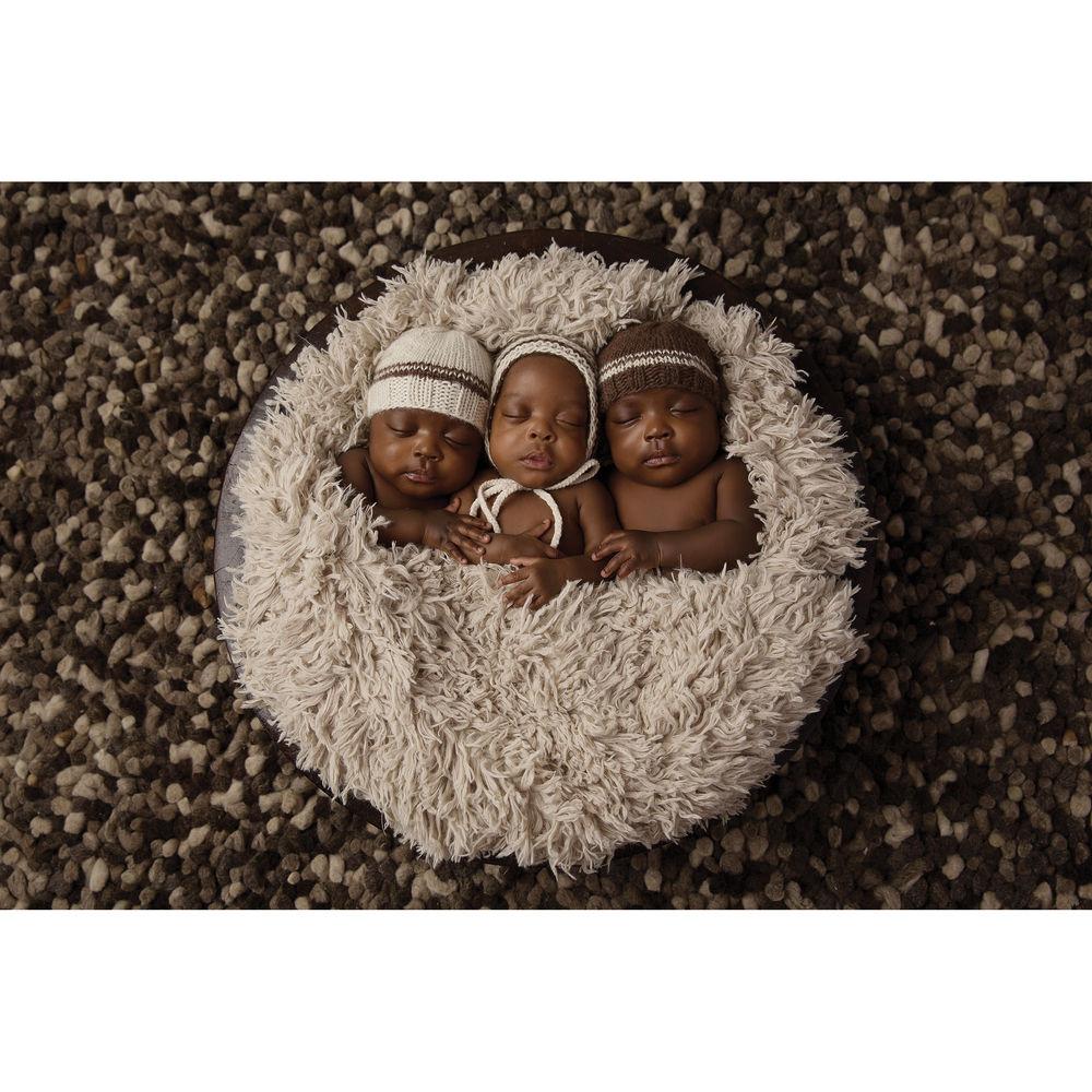 Custom Photo Props Honey Kisses Faux Fur Newborn Prop
