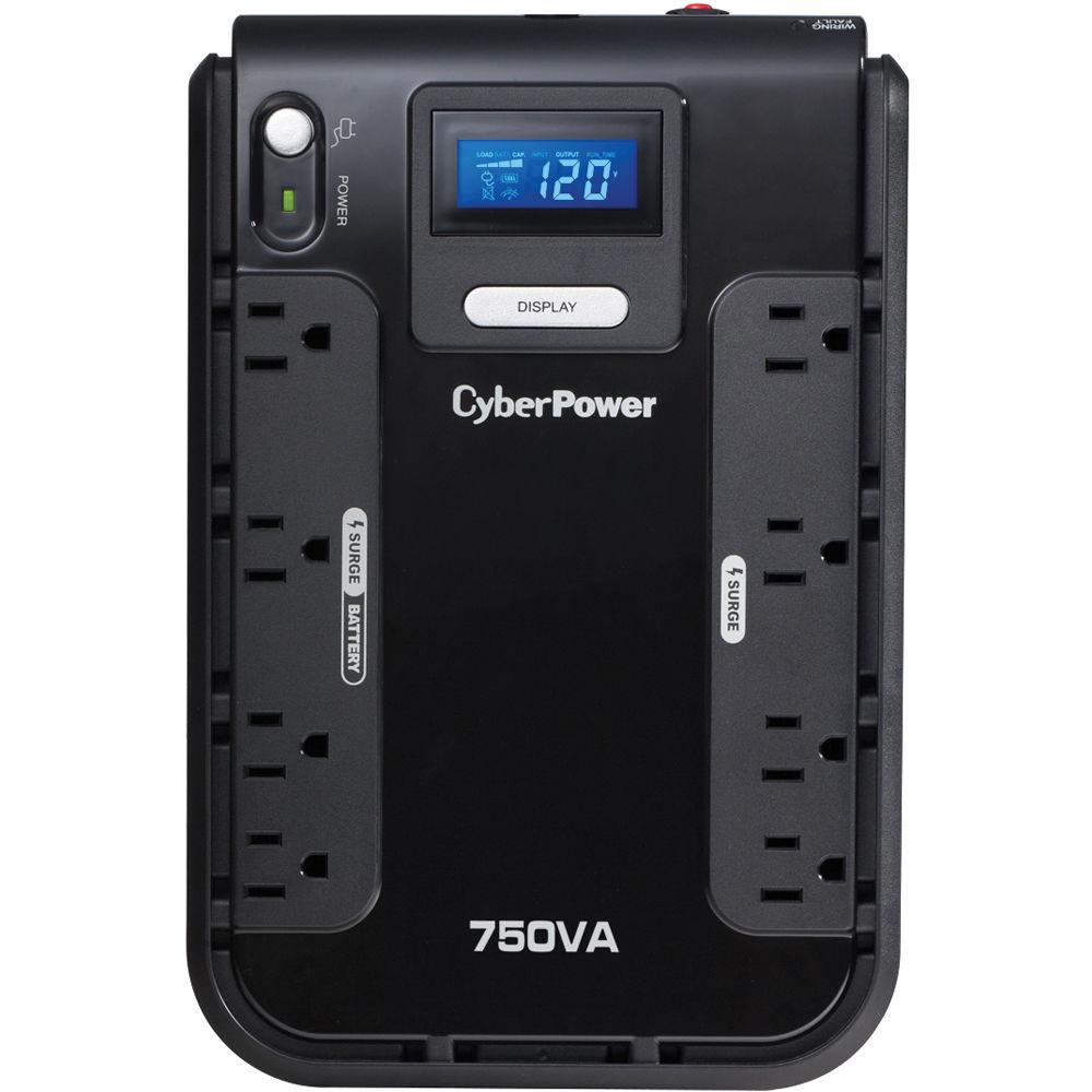 CyberPower CP750LCD Intelligent LCD Uninterruptible Power Supply