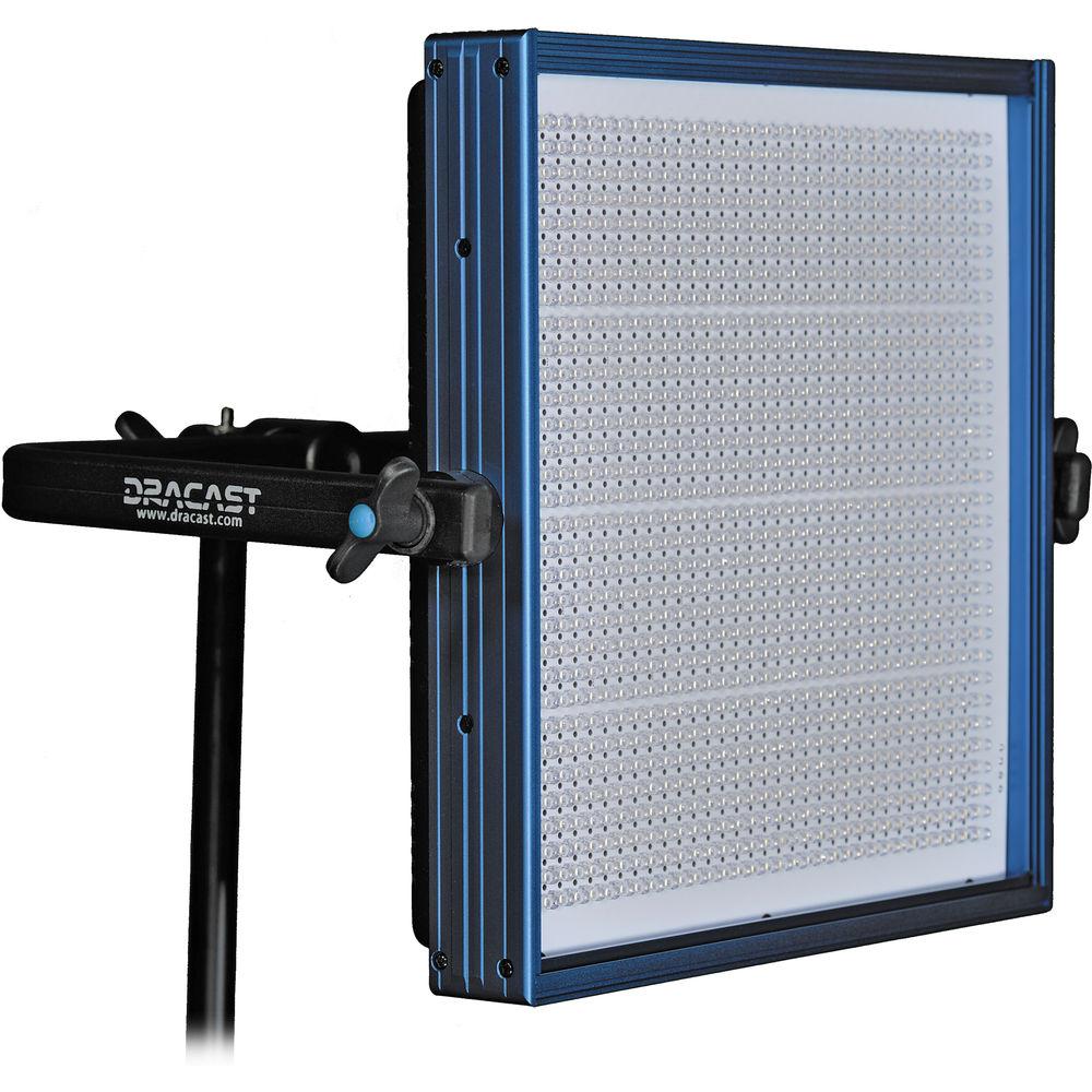 Dracast LED1000 Pro Bi-Color LED 3-Light Kit with V-Mount Battery Plates and Stands