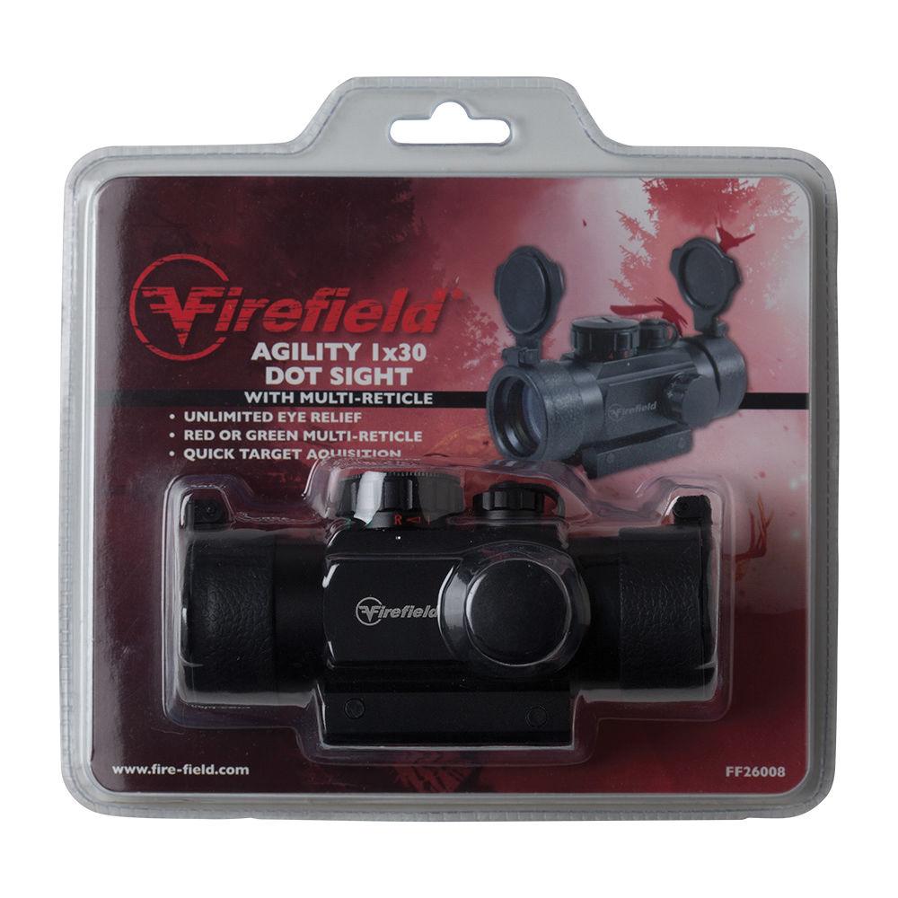 Firefield Agility 1x30 Sight with Four Red-Green Reticles