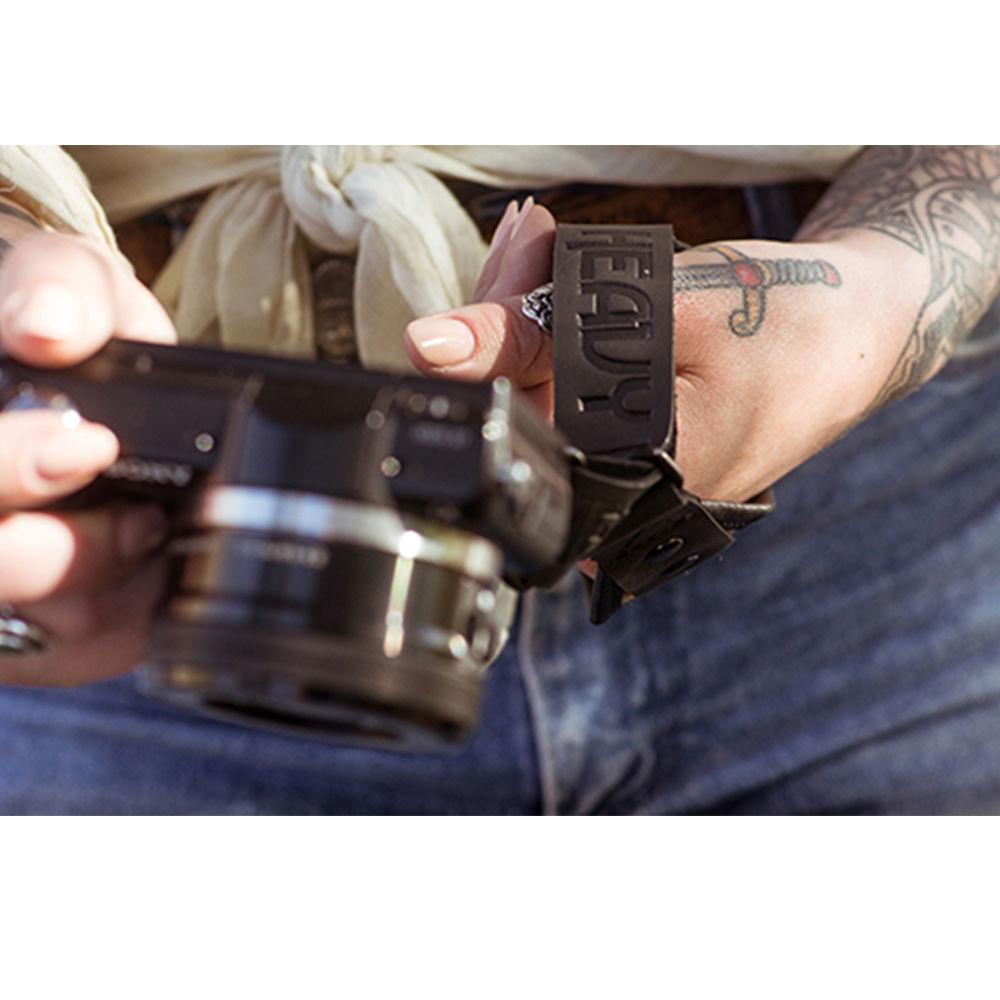 Heavy Leather NYC Wrist Camera Strap