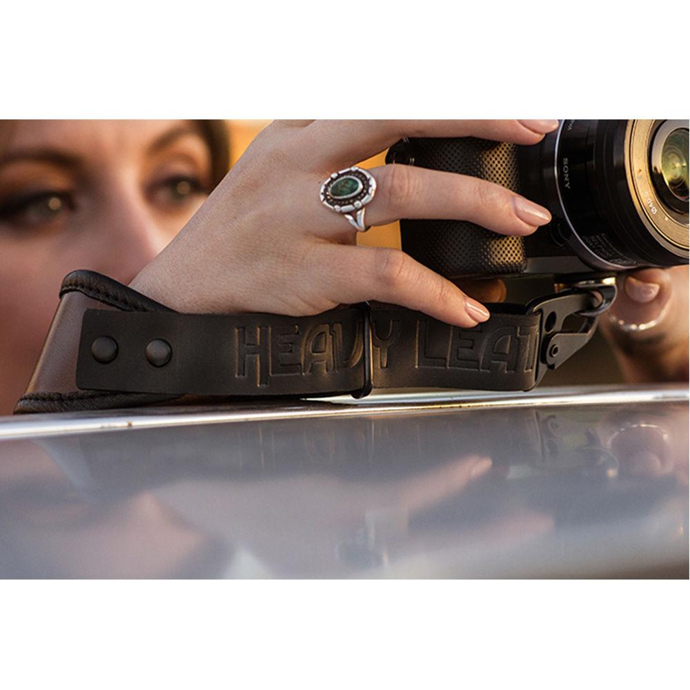 Heavy Leather NYC Wrist Camera Strap