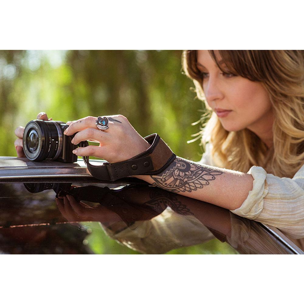 Heavy Leather NYC Wrist Camera Strap