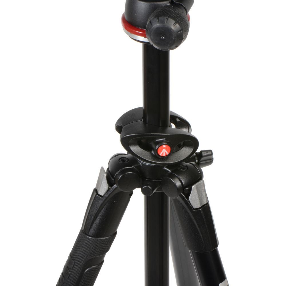 Manfrotto MK290DUA3-3WUS 290 Dual Aluminum Tripod with 3-Way Pan Tilt Head