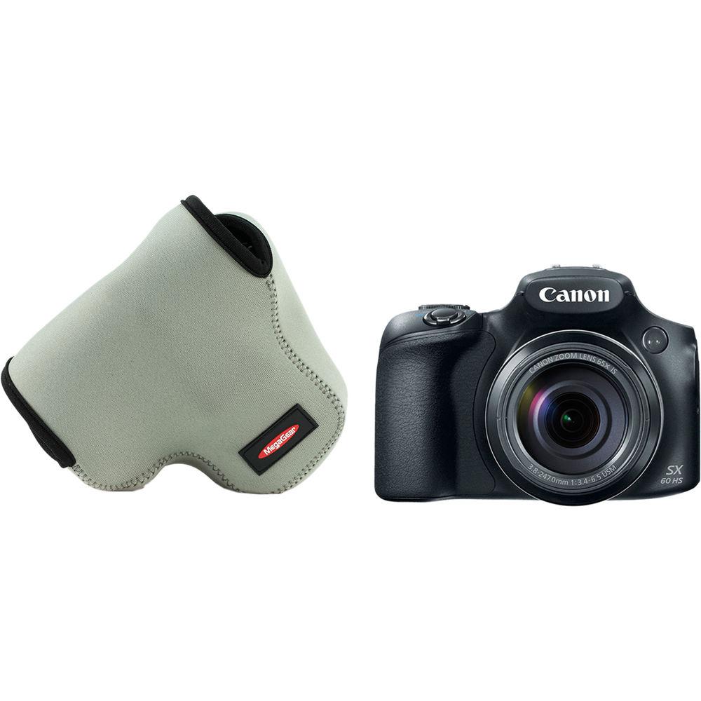 MegaGear MG453 Ultra Light Neoprene Camera Case for Canon PowerShot SX60