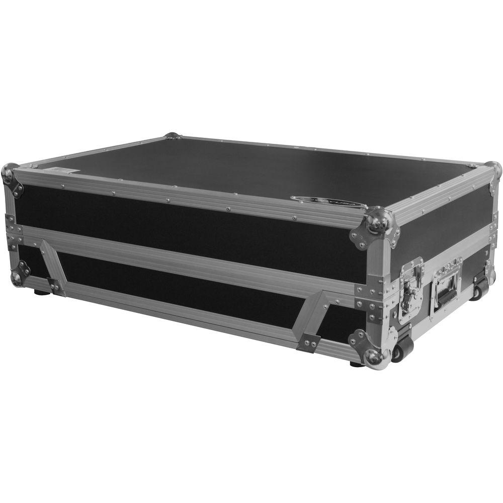 Odyssey Innovative Designs Numark NS7 NS7II NS7III DJ Controller Glide Style Case with Lower 19" 1U Rack Space