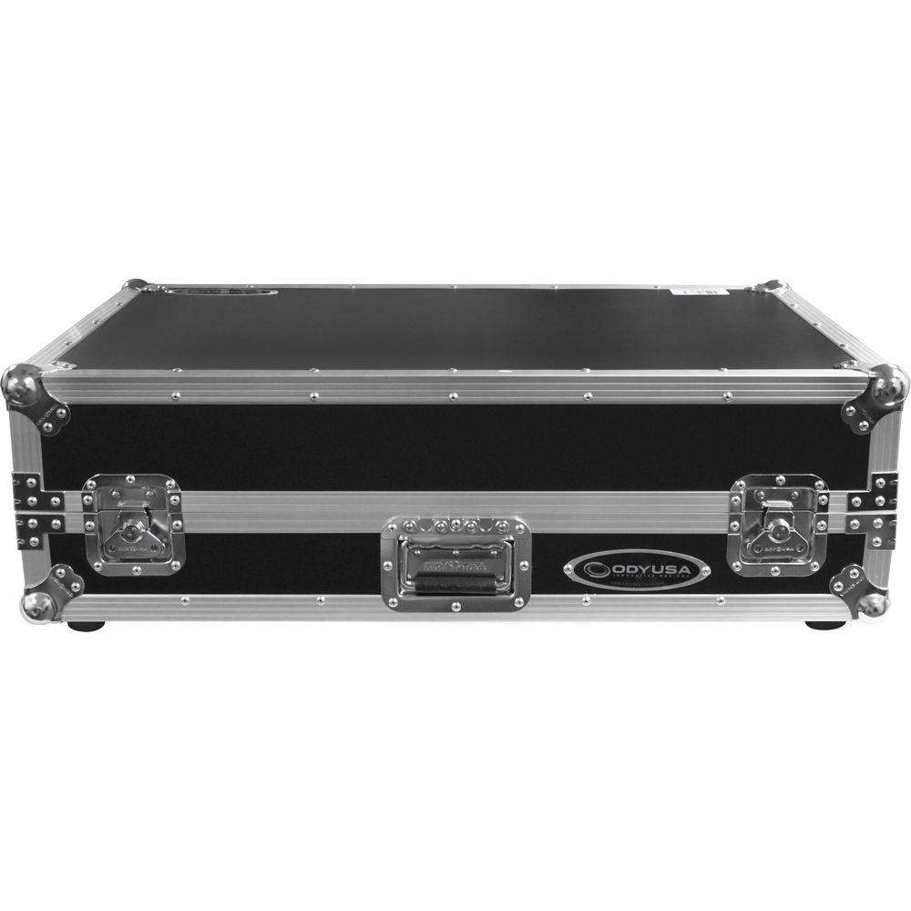 Odyssey Innovative Designs Numark NS7 NS7II NS7III DJ Controller Glide Style Case with Lower 19" 1U Rack Space