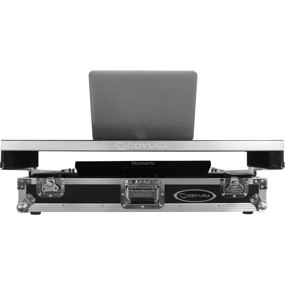 Odyssey Innovative Designs Numark NS7 NS7II NS7III DJ Controller Glide Style Case with Lower 19" 1U Rack Space