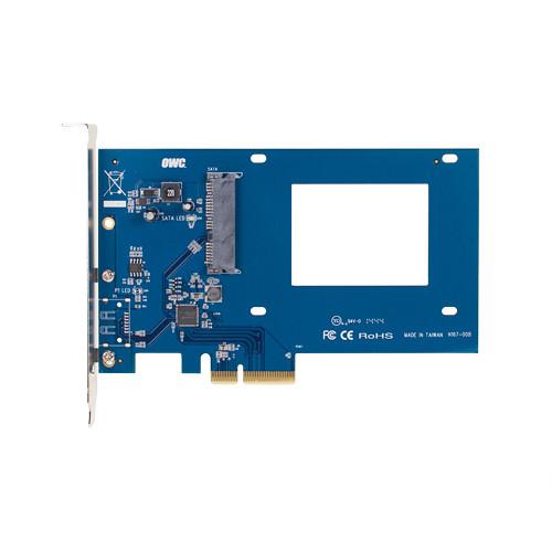 OWC Other World Computing Accelsior S PCIe Adapter for 2.5" SATA III SSD Drives