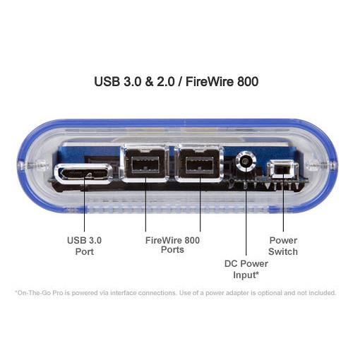 OWC Other World Computing Mercury On-The-Go Pro 2TB Bus-Powered, Multi-Interface Storage Solution