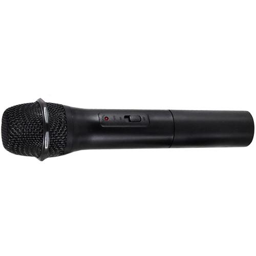 Pyle Pro PDWM2140 VHF Dual-Frequency Wireless System with Handheld, Lavalier, and Headset Microphones