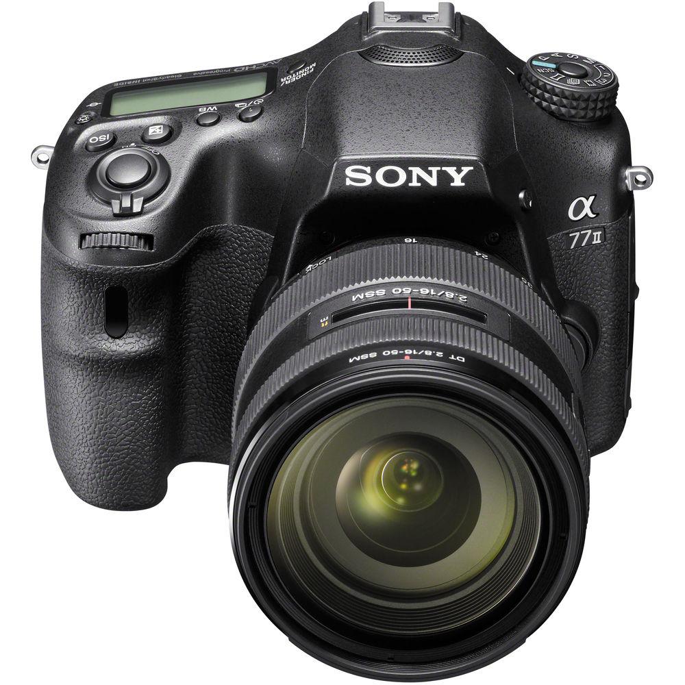 Sony Alpha a77 II DSLR Camera with 16-50mm f 2.8 Lens & Battery Grip