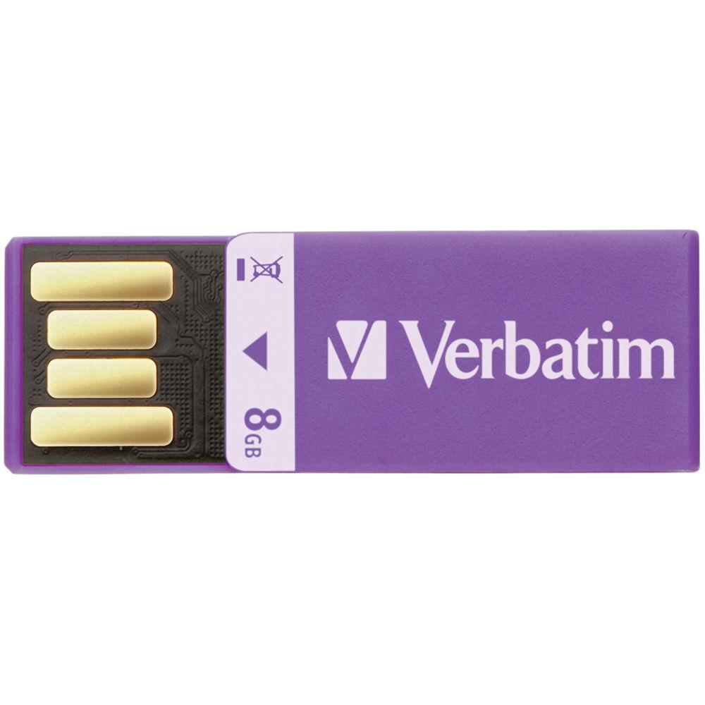 Verbatim 8GB Clip-It USB Flash Drive