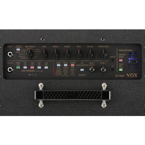 VOX Valvetronix VT100X Hybrid Modeling 1x12 Combo Guitar Amplifier