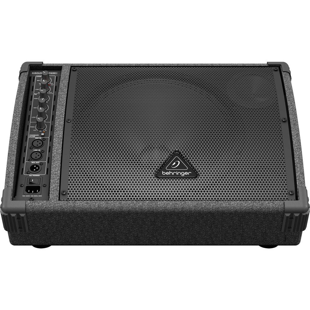Behringer EUROLIVE F1220D Bi-Amped 250-Watt Monitor Speaker System