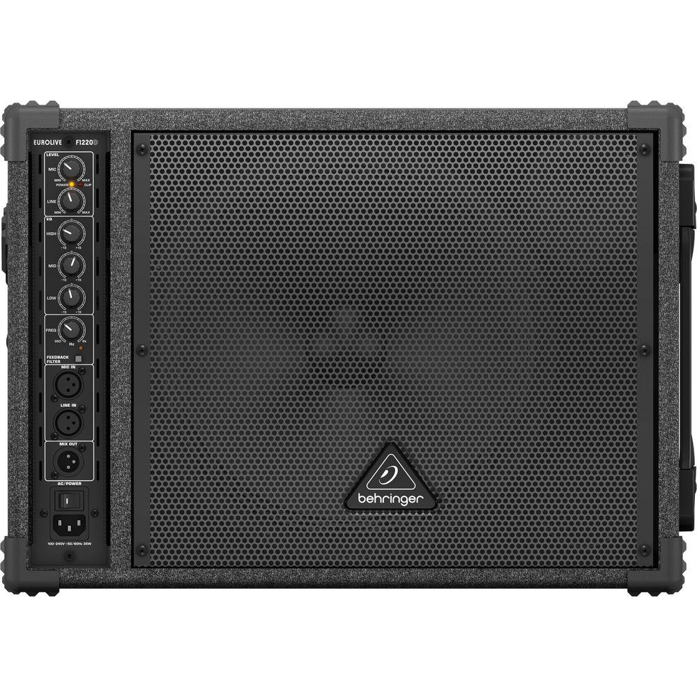 Behringer EUROLIVE F1220D Bi-Amped 250-Watt Monitor Speaker System