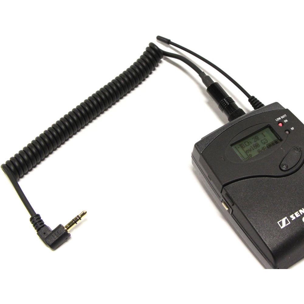 Cable Techniques 3.5mm TRS to 3.5mm TRS Right-Angle Coiled Unbalanced Cable