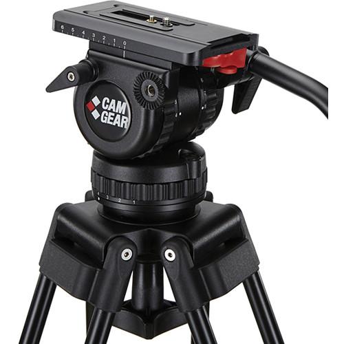 Camgear DV6P AL Kit with Tripod System & Fluid Head