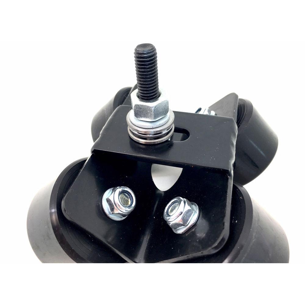 Glide Gear Dolly Track Swivel Wheel Assembly