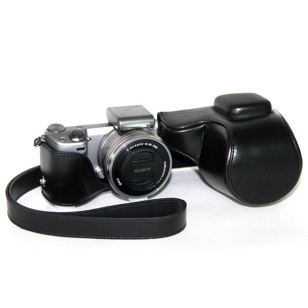 MegaGear MG302 Ever Ready Protective Camera Case for Sony NEX-5T with 16-50mm Lens