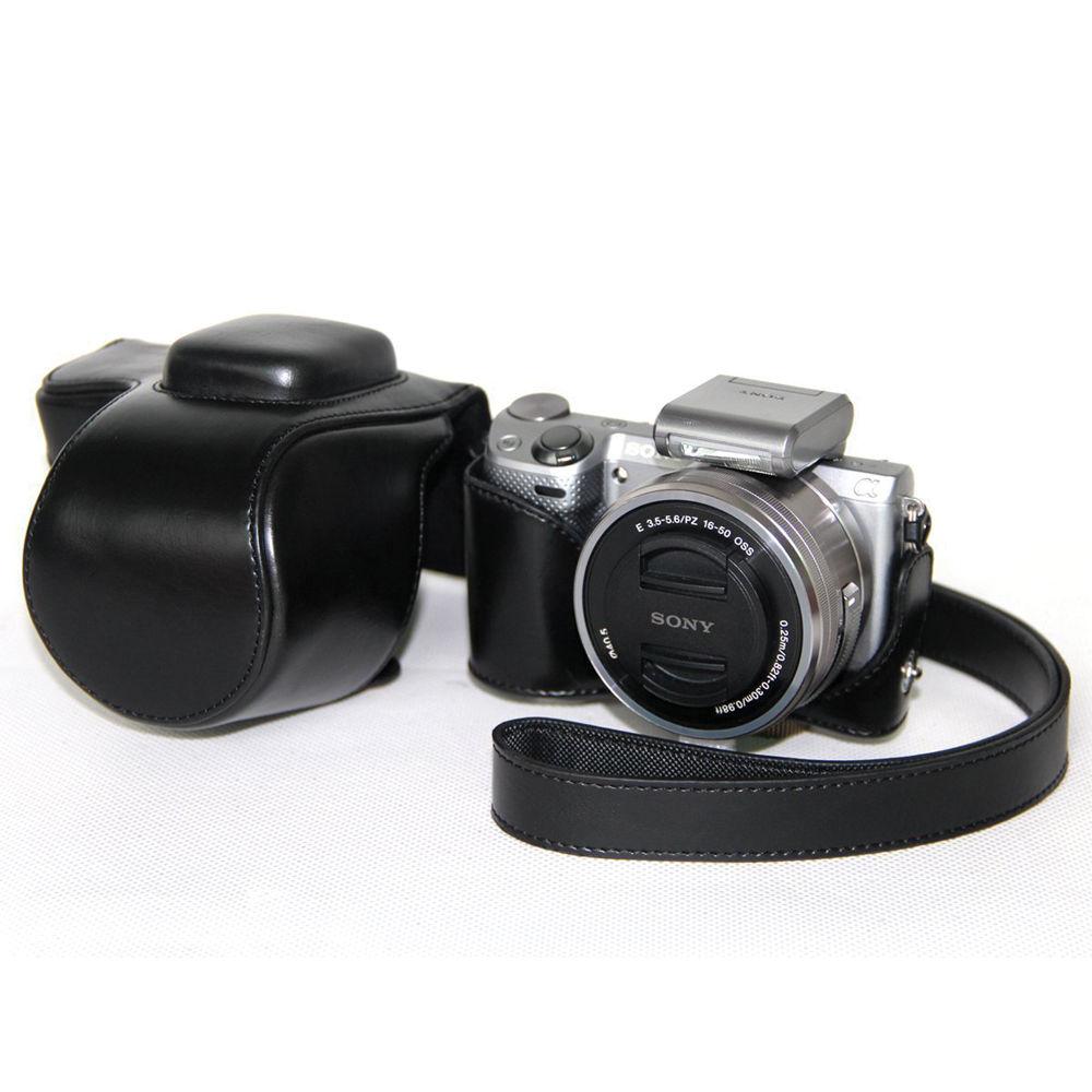 MegaGear MG302 Ever Ready Protective Camera Case for Sony NEX-5T with 16-50mm Lens