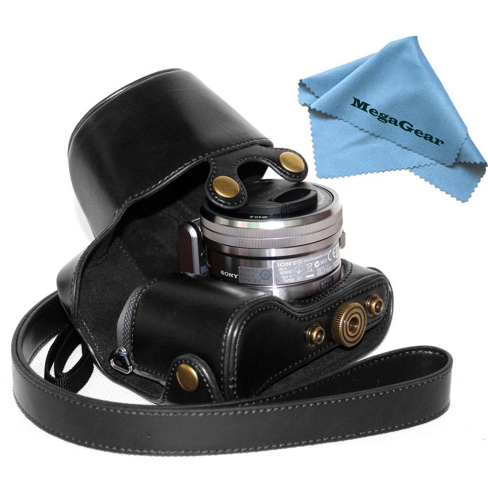 MegaGear MG302 Ever Ready Protective Camera Case for Sony NEX-5T with 16-50mm Lens