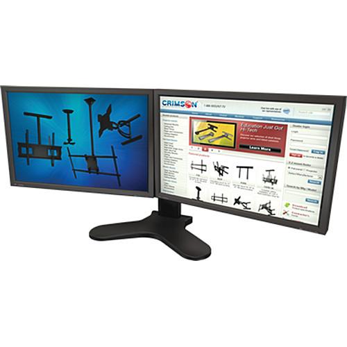 Mustang MV-DMDS-H Dual Monitor Desktop Stand